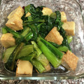 クロワさん's cooksnap of when they made 小松菜と厚揚げのナムル.
