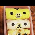 ひータン's cooksnap of when they made 遠足キャラ弁☆リラックマfmサンドイッチ.
