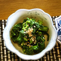 シシュポス's cooksnap of when they made 白だしで簡単！菜の花のからし和え.