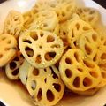 おうちごはん☆'s cooksnap of when they made シャキシャキ♪れんこんの甘酢しょう油♡.