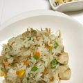 すみちゃん♡レシピ's cooksnap of when they made 鶏ごぼうピラフ☆食物繊維たっぷり♪.