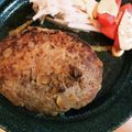 ひがも☆'s cooksnap of when they made 我が家のハンバーグ。びっくりドンキー風★.