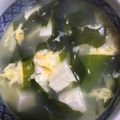 ちゃぎー's cooksnap of when they made 豆腐とわかめの卵スープ.