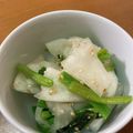 クック00N8WZ☆'s cooksnap of when they made かぶのナムル.