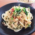 フジぽん's cooksnap of when they made にんにくと和風だしの絶品節約焼きうどん♪.