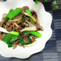 かおりかざり's cooksnap of when they made 砂肝と葱(わけぎ)の旨うま炒め.