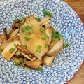 ひだりて。's cooksnap of when they made ✽焼きエリンギの大根おろし添え✽.