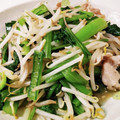 やまったくん's cooksnap of when they made 豚肉ともやし小松菜の和風炒め.