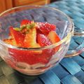 ダッフィーニーうに's cooksnap of when they made あまおう入りヨーグルト.