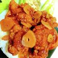 joejoemi's cooksnap of when they made 喫茶店の男子ごはん♪唐揚げ甘辛ニンニク♪.
