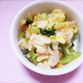 3yury's cooksnap of when they made 副菜 小松菜と白菜のあっさり和え物.