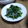 和☆2049's cooksnap of when they made ほうれん草とじゃこのめんつゆバター炒め.
