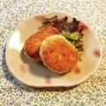yesmama's cooksnap of when they made チーズ入り！アボジャガコロッケ.