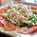 Superlittleboo's cooksnap of when they made ササミと胡瓜のゴマ味ぽん和え★.
