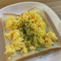 ポメちょん's cooksnap of when they made レンジで！ふわとろスクランブルエッグ.