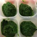 クックCECYJX☆'s cooksnap of when they made 離乳食初期　ブレンダーでほうれん草.
