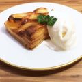 horseland's cooksnap of when they made あったかアップルパイにはバニラアイス♪.