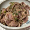 yummy?'s cooksnap of when they made ねぎ塩味の砂肝炒め.
