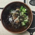 おはなすき's cooksnap of when they made きくらげ、納豆、オクラのネバネバ丼.