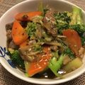 くろぷっちー's cooksnap of when they made ☺簡単♪牛肉とブロッコリーの中華炒め☺.
