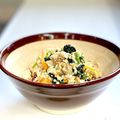 かっちゃん杉's cooksnap of when they made ほんのり甘い♪柿とほうれん草の白和え.