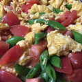 Perlまま's cooksnap of when they made スナップエンドウと卵の中華炒め。.