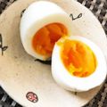 たてえり。's cooksnap of when they made 白くてつやつや☆半熟塩味たまご.
