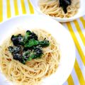 ふうはっちゃん's cooksnap of when they made 材料4つ!ほうれん草のバター醤油パスタ♪.
