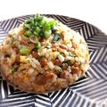 hiroerico's cooksnap of when they made ささっと10分！子供大好き納豆チャーハン.