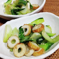 さくらスキップ's cooksnap of when they made チンゲン菜とちくわの中華風炒め.