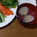 かえあおいっくんまま's cooksnap of when they made ひな祭り ハマグリのお吸い物.