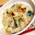 ★ぴよぴよ501★'s cooksnap of when they made 簡単♪豆乳と白菜のグラタン.