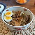 ちゃぴ♥'s cooksnap of when they made 芋煮のお出汁ですき焼きうどん♪.