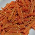 ナーちゃん's cooksnap of when they made 人参のマヨ胡麻味噌炒め.