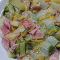 ナーちゃん's cooksnap of when they made 10分超簡単　うま白菜とベーコンの炒め物.