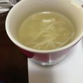 みー３２'s cooksnap of when they made にんにくをちょっぴりきかせたキノコスープ.