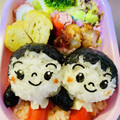 クックKOZVZU☆'s cooksnap of when they made キャラ弁＊卒園・先生ありがとう＆だいすき.