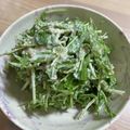 ながぴー♧'s cooksnap of when they made 栄養たっぷり！カンタン水菜と豆腐のサラダ.
