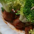 ふぁんたにゃん's cooksnap of when they made ミートボールdeお手軽★ピンチョス★.