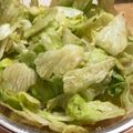にーなんぐ's cooksnap of when they made 簡単に♪レタスとごま油のさっぱりサラダ.