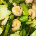 momorin★'s cooksnap of when they made えびと青梗菜としめじの炒め物.