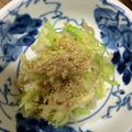 木の根's cooksnap of when they made キャベツともやしのナムル.