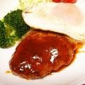hitomi♪＊'s cooksnap of when they made ロコモコ.