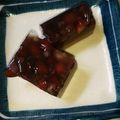 ◎ながちゃん◎'s cooksnap of when they made レンジで簡単♪ゆで小豆缶で✿水ようかん✿.