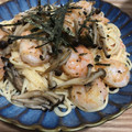 ♪まーたん♪'s cooksnap of when they made 簡単♡ぷりぷり海老と明太子の和風パスタ.