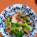 クックBQMTT7☆'s cooksnap of when they made ホタルイカと菜の花のおろし和え.