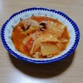 Avanti20's cooksnap of when they made 豚こま団子と白菜のトマト煮込み.