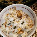 吉祥子's cooksnap of when they made あじの干物で♪さっぱり混ぜご飯.