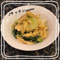 ♪キッチンmama's cooksnap of when they made 簡単すぎるけど美味しい❤キャベツの卵とじ.