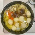 結真は道産子♪'s cooksnap of when they made ★蓮根入り鶏だんごのスープ.
